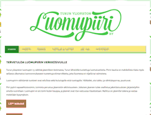 Tablet Screenshot of luomupiiri.fi